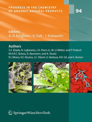 cover image of Progress in the Chemistry of Organic Natural Products Volume 94